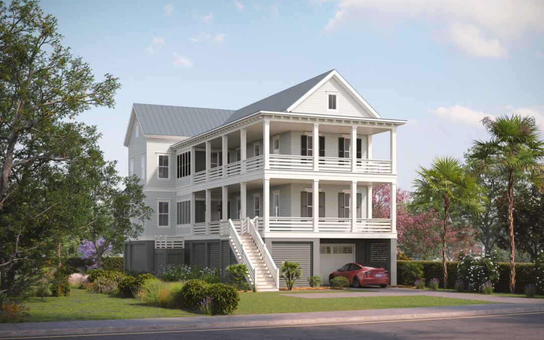 The Fairbank plan by Homes by Dickerson at Marshes at Daniel Island