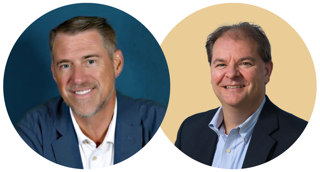Headshots for Rob Benware and Randall Sandin
